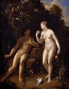Adriaen van der werff Adam and Eve. France oil painting artist